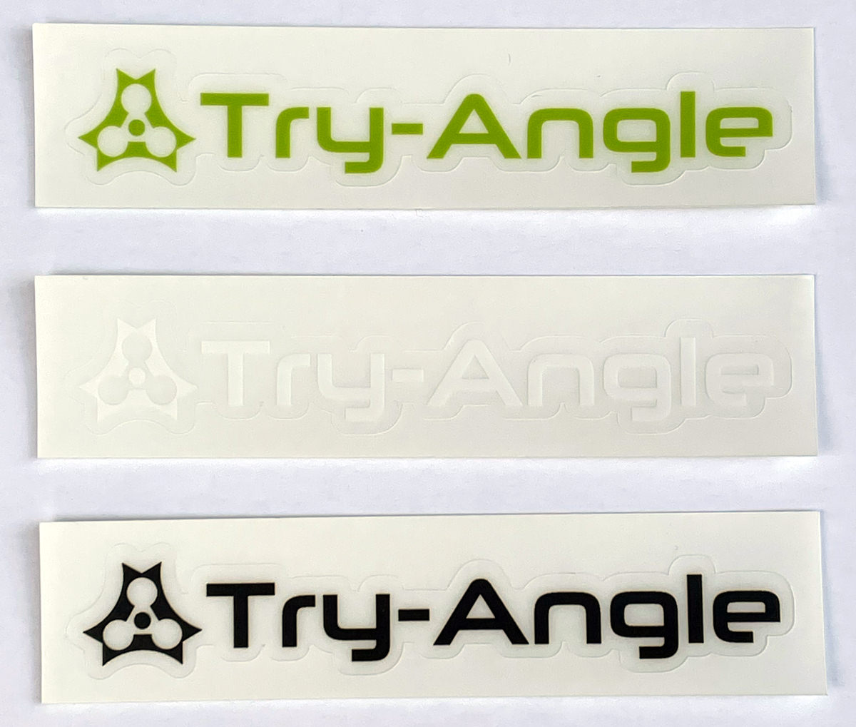 TRY-ANGLEロゴステッカーセット  釣り具のTRY-ANGLE